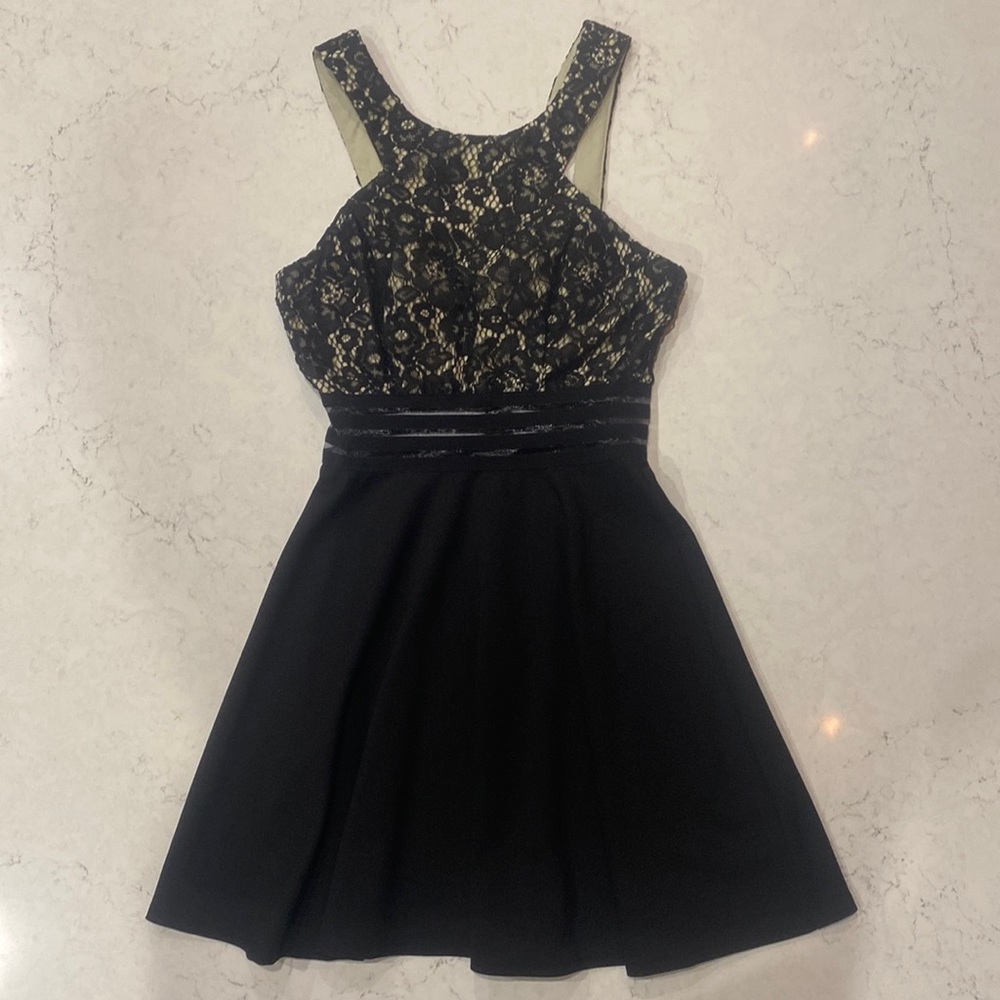 Speechless Black Prom Dress